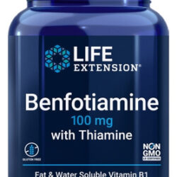 Benfotiamina Com Tiamina 100 Mg 120 Cápsulas By Life Extensi
