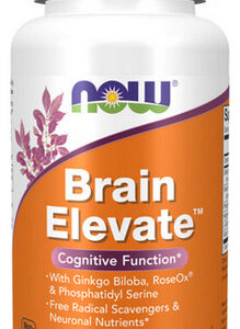 Brain Elevate Formula 60 Cápsulas Da Now Foods