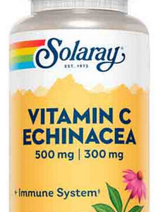 Vitamina C Com Echinacea 60 Cápsulas Da Solaray