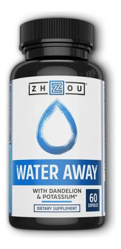 Water Away 60 Cápsulas Da Zhou Nutrition