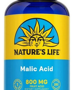 Ácido Málico 800 Mg 250 Vcaps Da Nature's Life