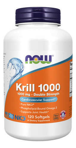Óleo De Krill De Netuno 1000 Mg 120 Cápsulas Gelatinosas Da