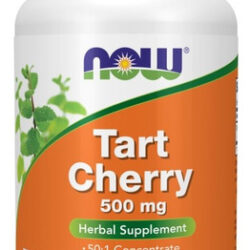 Tart Cherry 500 Mg 90 Cápsulas Vegetais Da Now Foods