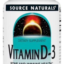 Vitamin D-3 1000 Iu 200 Softgels By Source Naturals