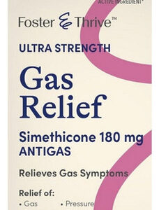 Gas Relief Ultra Strength 60 Cápsulas Da Sunmark