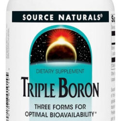 Triple Boron 3 Mg 200 Caps By Source Naturals