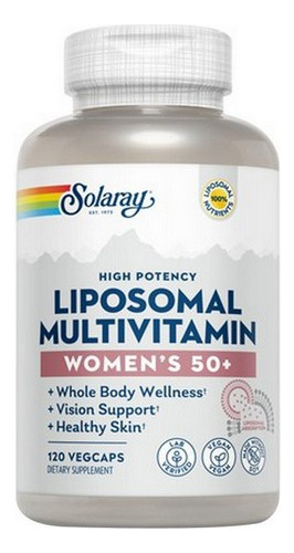 Multivitamínico Lipossomal Feminino Com Mais De 50 Unidades,