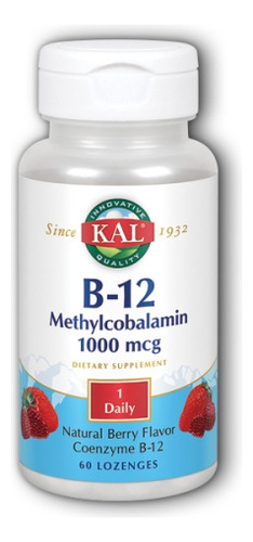 B-12 Metilcobalamina 1.000 Mcg 60 Pastilhas Da Kal
