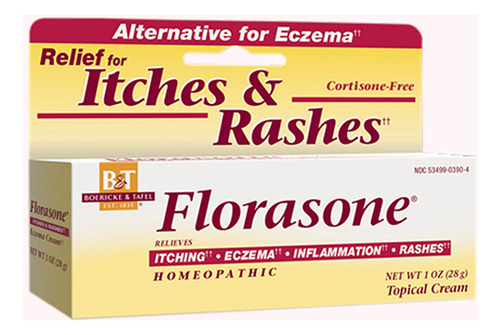 Creme Florasone Cardiospermum De 1 Onça Da Boericke & Tafel