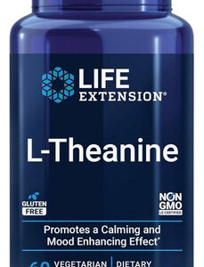 L-theanine 100 Mg 60 Vcaps By Life Extension