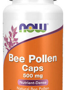 Pólen De Abelha 500 Mg 100 Cápsulas Da Now Foods