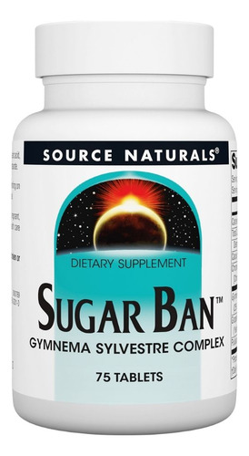 Sugar Ban 75 Tabs By Source Naturals