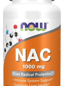 N-acetil-cisteína 1000 Mg 60 Cápsulas Vegetais Da Now Foods