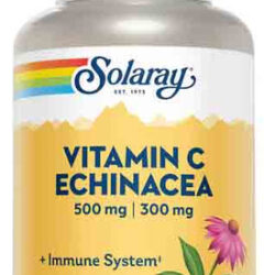 Vitamin C With Echinacea 120 Caps By Solaray