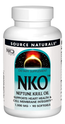Nko Neptune Krill Oil 90 Softgel By Source Naturals