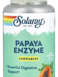 Papaya Enzyme 90 Count By Solaray