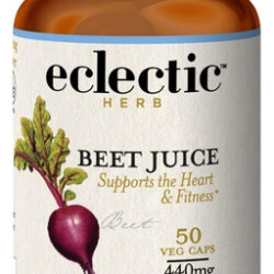 Suco De Beterraba 440 Mg 50 Cápsulas Da Eclectic Herb
