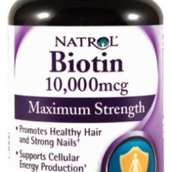 Biotina 100 Comprimidos Da Natrol