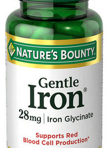 Gentle Iron 28 Mg 90 Cápsulas Da Nature's Bounty