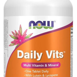 Vitaminas E Minerais Daily Vits 250 Comprimidos Da Now Foods