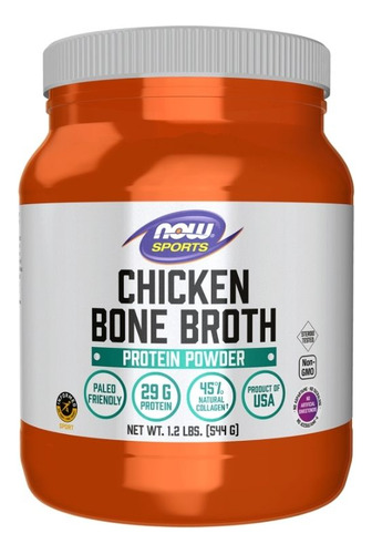Caldo De Osso De Galinha De 1,2 Kg Da Now Foods