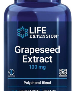 Grapeseed Extract 100 Mg 60 Veg Caps By Life Extension