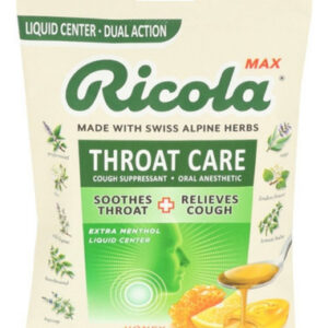 Max Throat Care Honey Lemon Drops, 34 Unidades (caixa Com 3)