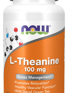 L-teanina 100 Mg 90 V/cápsulas Da Now Foods