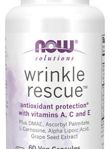 Wrinkle Rescue 60 Cápsulas Vegetarianas Da Now Foods