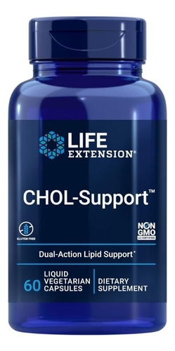Chol-support 60 Liquid Veg Caps By Life Extension