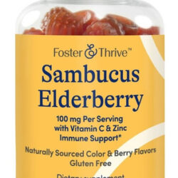 Sabugueiro Sambucus 100 Mg 60 Unidades Da Foster And Thrive