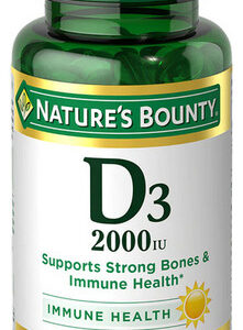 Super Strength D3 2000 Ui 150 Unidades Da Nature's Bounty