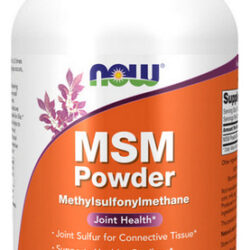 M.s.m Em Pó De 1 Kg Da Now Foods