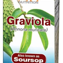 Graviola 1500 Mg 60 Cápsulas Vegetais Da Bio Nutrition Inc