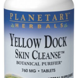 Yellow Dock Skin Cleanse 120 Comprimidos Da Planetary Herbal
