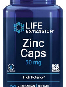 Zinco De Alta Potência 50 Mg 90 Vcaps By Life Extension