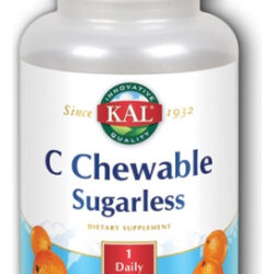 C Sugarless Chewable 60 Chews By Kal