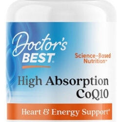 Coq10 De Alta Absorção Com Bioperina 100 Mg 60 Cápsulas Gela