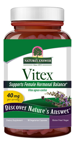 Vitex Agnus-castus (chastetree Berry) 90 Cápsulas Da Nature'
