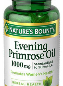 Óleo De Prímula Natures Bounty 1000 Mg 60 Cápsulas Da Nature