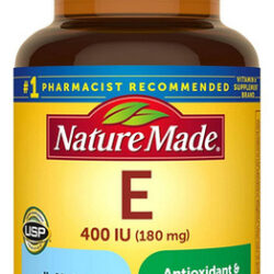 Vitamina E Dl-alfa 400 Ui 100 Cápsulas Gelatinosas Produzida