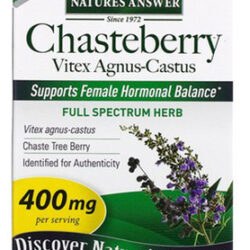 Chasteberry Vitex Angus-castus 400 Mg 90 Cápsulas Vegetarian