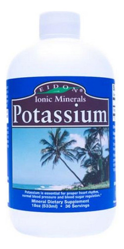 Potássio 18 Onças Da Eidon Ionic Minerals