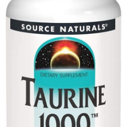 Taurine 1000 Mg 240 Caps By Source Naturals