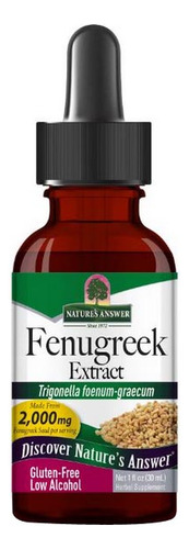Semente De Feno-grego Orgânica, 1 Onça Da Nature's Answer