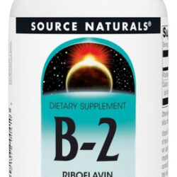 Vitamin B-2 100 Mg 250 Tabs By Source Naturals