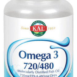 Omega 3 720/480 60 Softgels By Kal