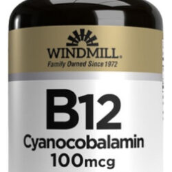 Vitamina B12 1000mcg 100 Comprimidos Da Windmill Health