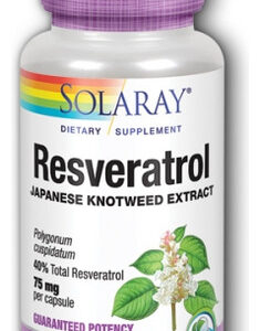 Resveratrol 75 Mg 60 Cápsulas Da Solaray