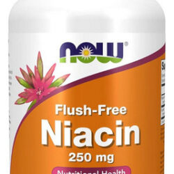Niacina Flushno Changefree 250 Mg 180 Cápsulas Da Now Foods